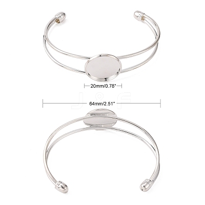 Brass Cuff Bangle Making X-MAK-S001-SZ016S-20-1