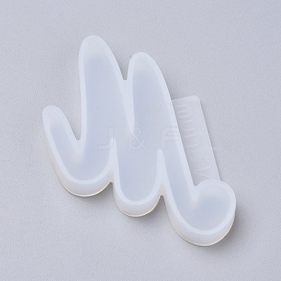 Letter DIY Silicone Molds X-DIY-I034-08M-1