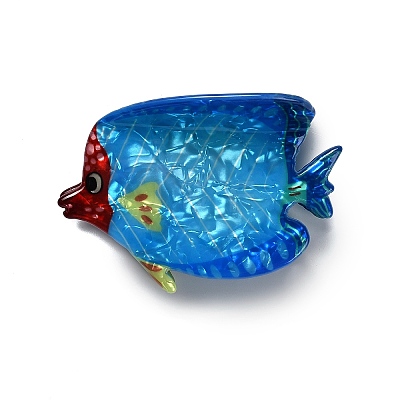 Ocean Theme Acrylic Claw Hair Clips PHAR-P012-B02-1