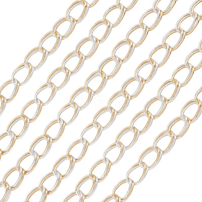 2M Aluminium Double Curb Chains CHA-TA0001-40-1