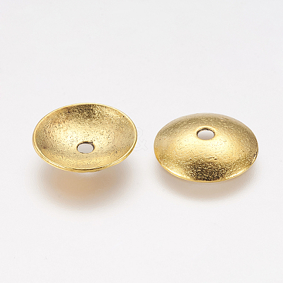 Alloy Beads Caps PALLOY-EA11072Y-AG-NF-1
