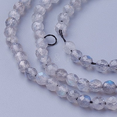 Natural Labradorite Beads Strands G-F619-15-4mm-1