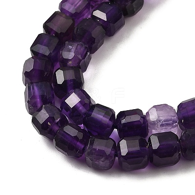 Natural Amethyst Beads Strands G-F797-A05-01-1
