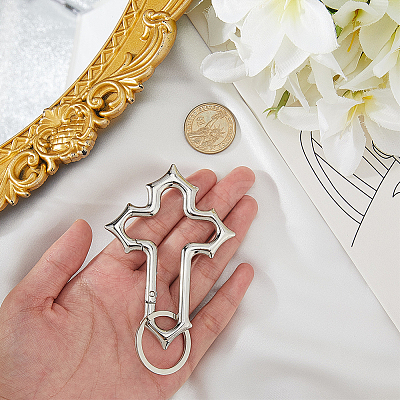 1Pc Alloy Spring Gate Rings FIND-SP0003-03A-1