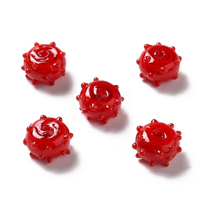 Handmade Bumpy Lampwork Beads LAMP-E023-06A-1