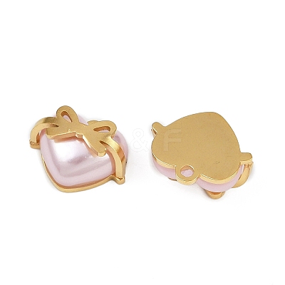 304 Stainless Steel Resin Charms STAS-L290-23G-1
