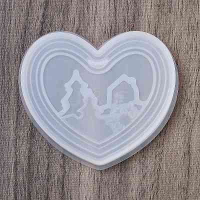 Christmas Series Hanging Tag DIY Pendant Decoration Silicone Molds DIY-M057-03D-1