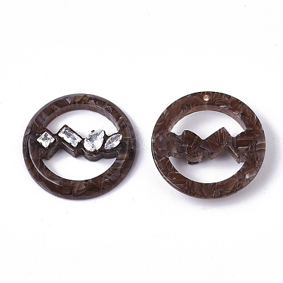 Cellulose Acetate(Resin) Pendants LS-KY-S163-101B-01-1