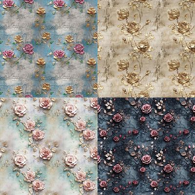 Scrapbook Paper Pads LS-DIY-H177-02J-1