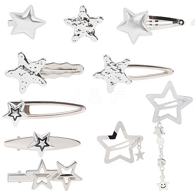 1 Sets Iron Alligator Hair Clips MRMJ-CP0001-49-1