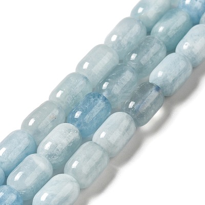 Natural Aquamarine Beads Strands G-G980-26-1