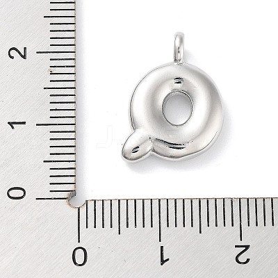Rack Plating Brass Balloon Letter Pendants LS-KK-C050-01P-Q-1