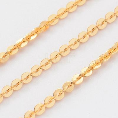 Ion Plating(IP) 304 Stainless Steel Boston Link Chains CHS-H007-09G-1