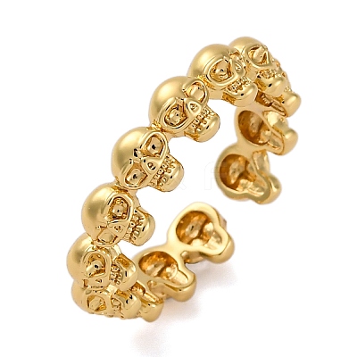 Brass Cuff Rings for Women Men LS-RJEW-C118-02G-1