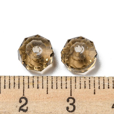 Transparent K9 Glass Beads GLAA-E048-01-10-1