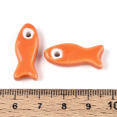 Handmade Porcelain Ceramic Beads PORC-T134-01C-1
