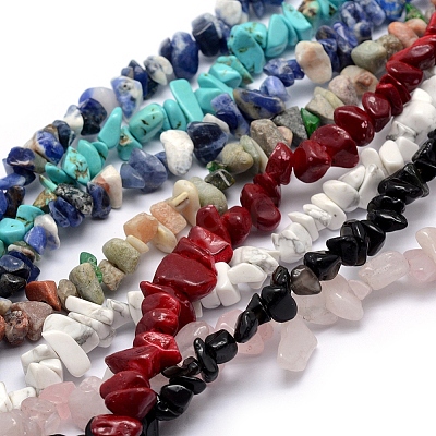 Natural Mixed Gemstone Beads Strands LS-G-K220-01-1