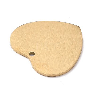 Ion Plating(IP) 304 Stainless Steel Pendants STAS-F271-06E-G-1