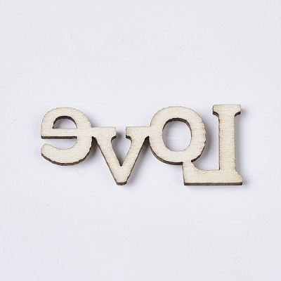 Valentine's Day Theme Laser Cut Wood Shapes WOOD-T011-41-1