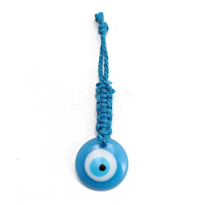 Plastic Turkey Evil Eye Pendants Decorations PW23040416254-1