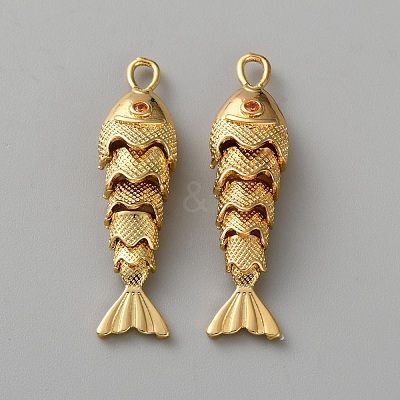 Brass Pendants KK-WH0816-028G-03-1