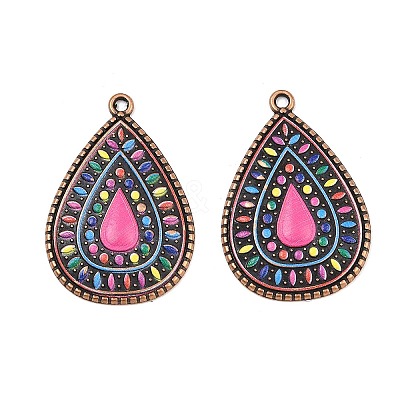 Tibetan Style Alloy Pendants AL-CBA606A-12-1