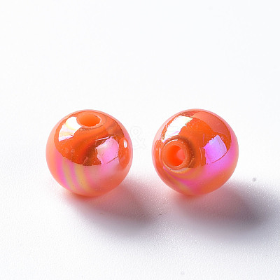 Opaque Acrylic Beads MACR-S370-D10mm-M1-1