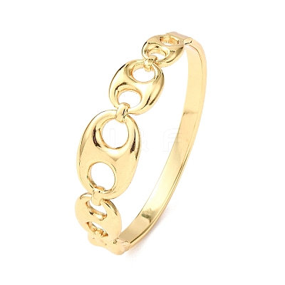 304 Stainless Steel Hinged Bangles for Women BJEW-F527-03G-1