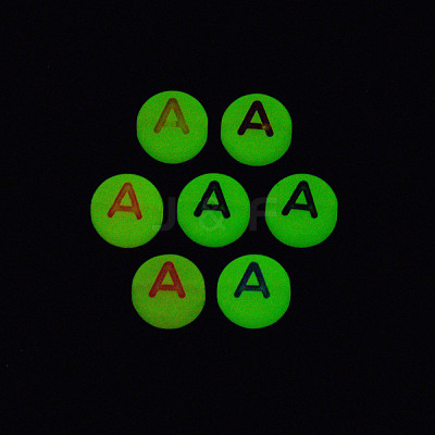Acrylic Beads MACR-N008-58W-1
