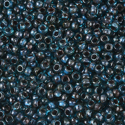 Picasso Cylinder Glass Seed Beads SEED-N011-01A-1