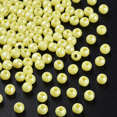 Opaque Acrylic Beads MACR-S371-11-I07-1