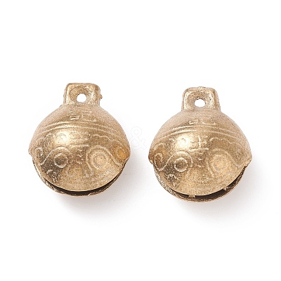 Brass Bell Pendants KKB-A003-27mm-1