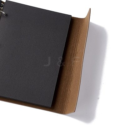 DIY Travel PU Leather Scrapbook Photo Album DIY-A036-02B-1