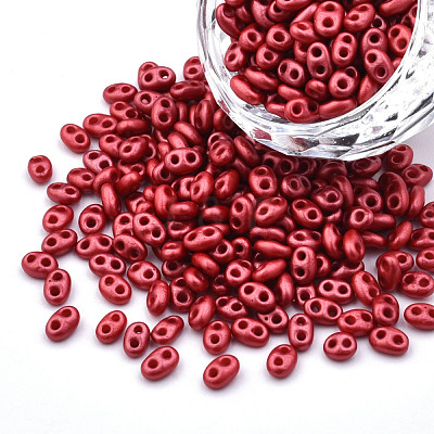 Colours Luster Czech Glass Seed Beads SEED-N004-005-E03-1