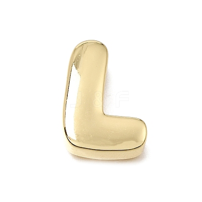 Brass Slide Charms KK-E802-33G-L-1