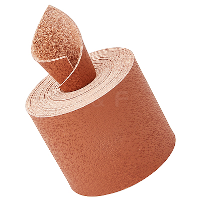 2M Flat Microfiber Imitation Leather Cord FIND-WH0420-75D-04-1