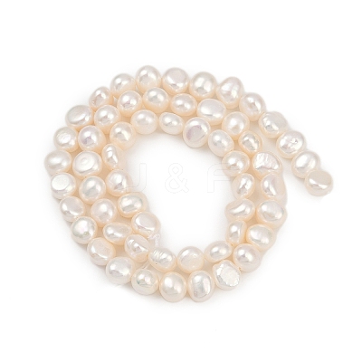 Natural Cultured Freshwater Pearl Beads Strands PEAR-P064-20A-06A-1