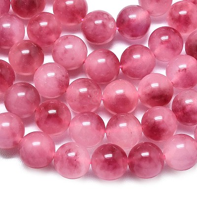 Natural Malaysia Jade Beads Strands G-L645-C01-14mm-30-1