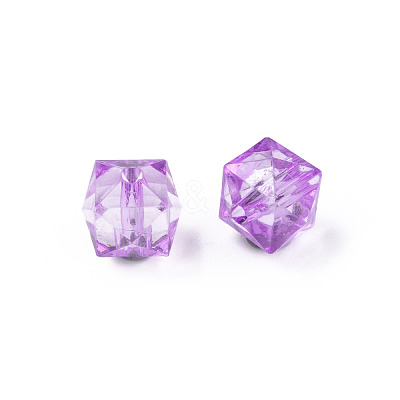 Transparent Acrylic Beads MACR-S373-132-B14-1