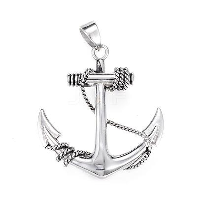 316 Surgical Stainless Steel Big Pendants STAS-F043-01AS-1