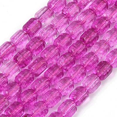 Transparent Glass Beads Strands GL-A001-01A-11-1
