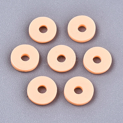 Handmade Polymer Clay Beads CLAY-Q251-4.0mm-90-1