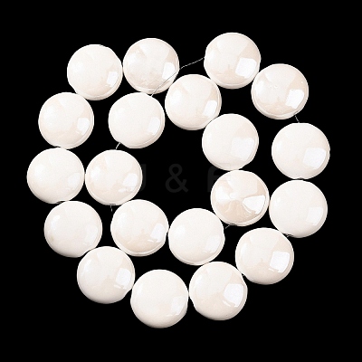 Handmade Porcelain Beads PORC-Q215-21x20mm-03-1