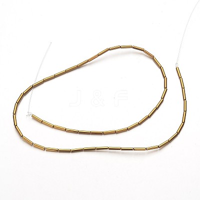 Electroplate Non-magnetic Synthetic Hematite Bead Strands G-F300-37B-03-1