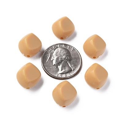 Opaque Acrylic Beads MACR-S373-137-A13-1