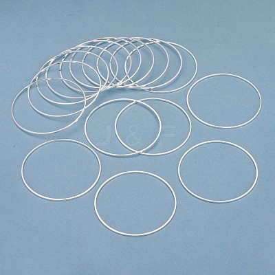 Brass Linking Rings KK-Y003-03M-S-1