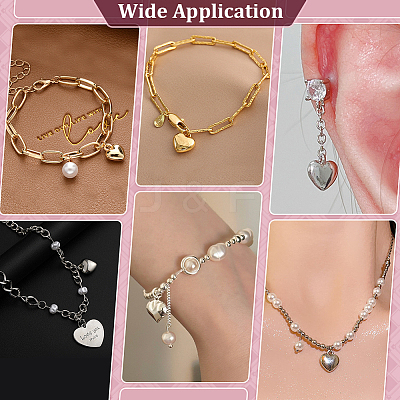 20Pcs 2 Colors Rack Plating Brass Pendants KK-PH0014-19B-1