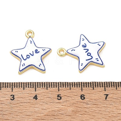 Printed Brass Pendants KK-CBA42CA-08G-08-1