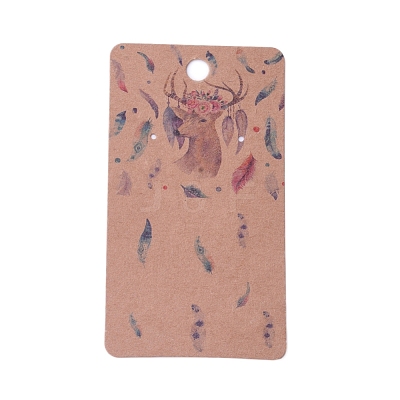 Cardboard Earring Display Cards CDIS-F003-01B-1