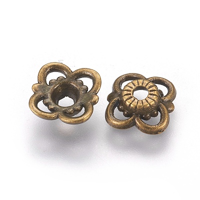 Tibetan Antique Bronze Metal Caps MLF1035Y-1